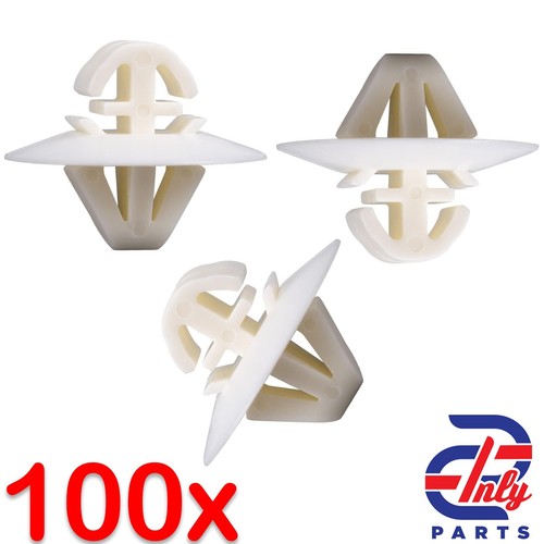 100x seitenschutzleiste clips - 100x,